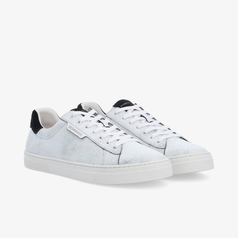 SPARKLE SNEAKER M - CRACKLED LTR/SD - BLACK